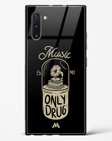 Music the Only Drug Glass Case Phone Cover (Samsung)