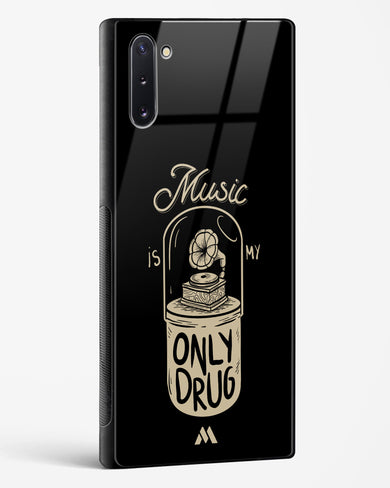 Music the Only Drug Glass Case Phone Cover (Samsung)