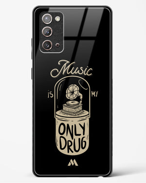 Music the Only Drug Glass Case Phone Cover (Samsung)