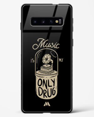 Music the Only Drug Glass Case Phone Cover (Samsung)