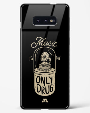 Music the Only Drug Glass Case Phone Cover-(Samsung)