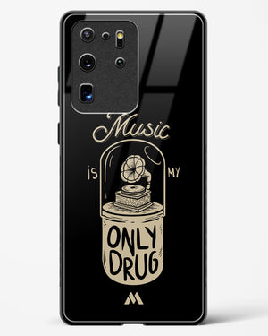 Music the Only Drug Glass Case Phone Cover (Samsung)