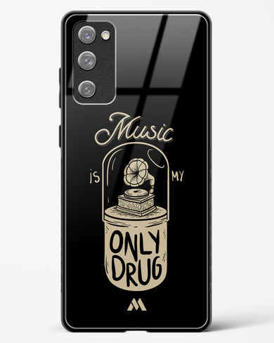 Music the Only Drug Glass Case Phone Cover-(Samsung)