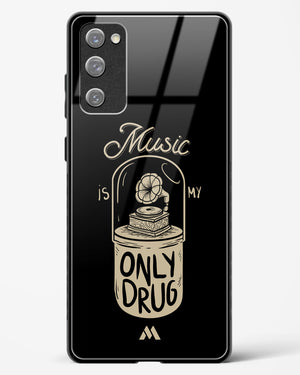 Music the Only Drug Glass Case Phone Cover (Samsung)
