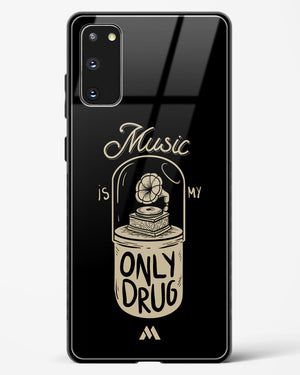 Music the Only Drug Glass Case Phone Cover-(Samsung)