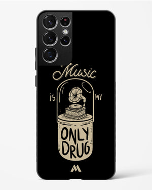 Music the Only Drug Glass Case Phone Cover (Samsung)
