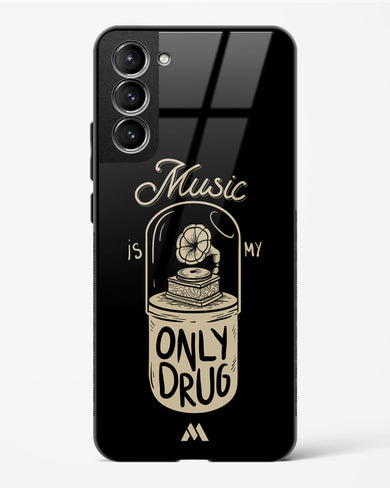 Music the Only Drug Glass Case Phone Cover (Samsung)