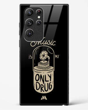 Music the Only Drug Glass Case Phone Cover (Samsung)