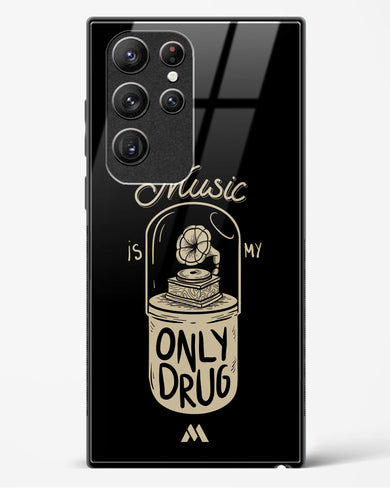 Music the Only Drug Glass Case Phone Cover (Samsung)