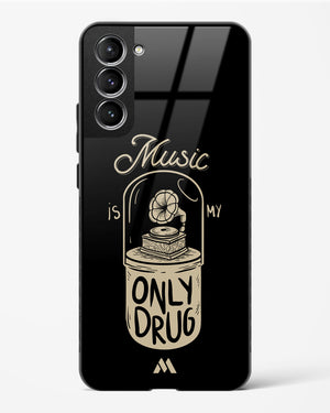 Music the Only Drug Glass Case Phone Cover-(Samsung)