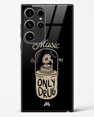 Music the Only Drug Glass Case Phone Cover (Samsung)