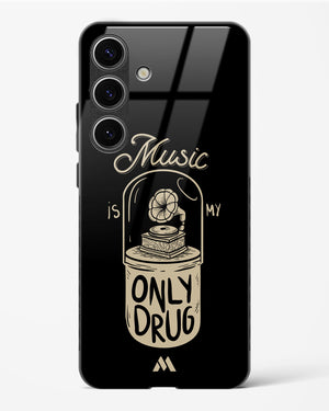 Music the Only Drug Glass Case Phone Cover-(Samsung)