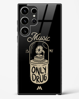 Music the Only Drug Glass Case Phone Cover (Samsung)
