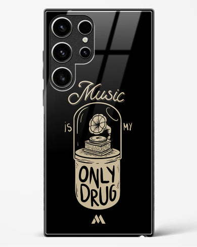 Music the Only Drug Glass Case Phone Cover (Samsung)