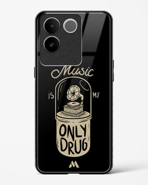 Music the Only Drug Glass Case Phone Cover (Vivo)