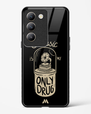 Music the Only Drug Glass Case Phone Cover (Vivo)