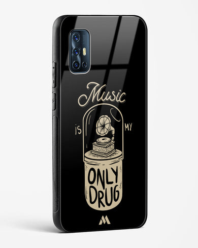 Music the Only Drug Glass Case Phone Cover (Vivo)