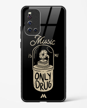 Music the Only Drug Glass Case Phone Cover (Vivo)