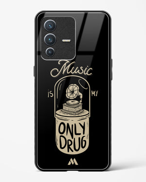 Music the Only Drug Glass Case Phone Cover (Vivo)