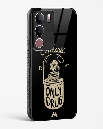 Music the Only Drug Glass Case Phone Cover (Vivo)