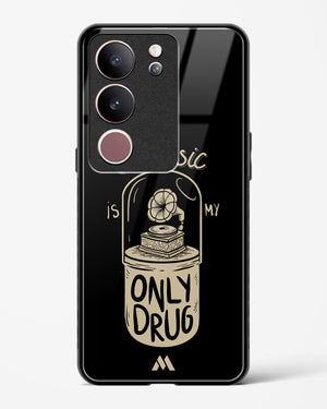 Music the Only Drug Glass Case Phone Cover (Vivo)