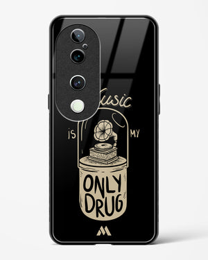 Music the Only Drug Glass Case Phone Cover (Vivo)