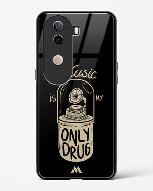 Music the Only Drug Glass Case Phone Cover (Vivo)