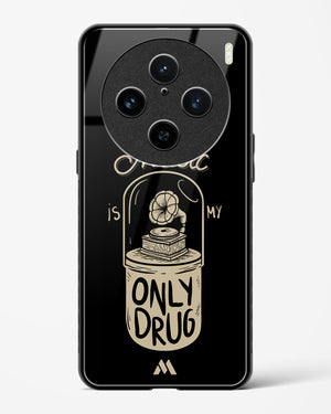 Music the Only Drug Glass Case Phone Cover (Vivo)