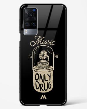 Music the Only Drug Glass Case Phone Cover (Vivo)