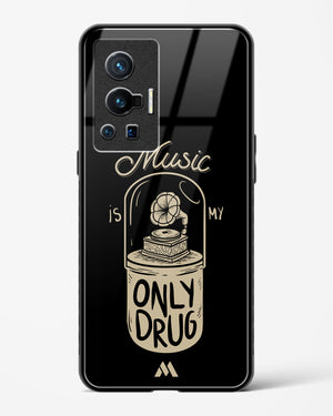 Music the Only Drug Glass Case Phone Cover (Vivo)
