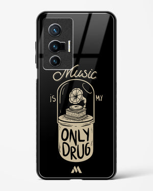 Music the Only Drug Glass Case Phone Cover (Vivo)