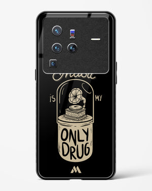Music the Only Drug Glass Case Phone Cover (Vivo)