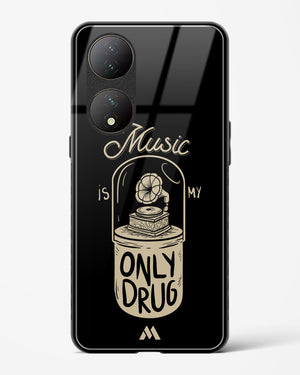 Music the Only Drug Glass Case Phone Cover (Vivo)