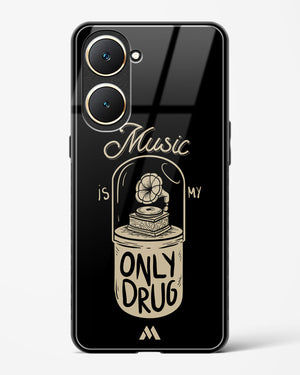 Music the Only Drug Glass Case Phone Cover (Vivo)