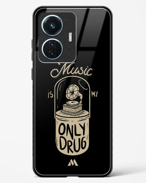 Music the Only Drug Glass Case Phone Cover (Vivo)