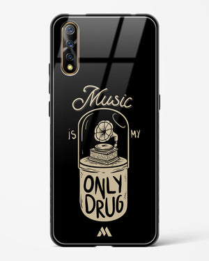 Music the Only Drug Glass Case Phone Cover-(Vivo)