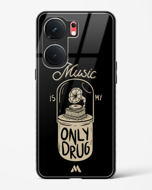 Music the Only Drug Glass Case Phone Cover (Vivo)