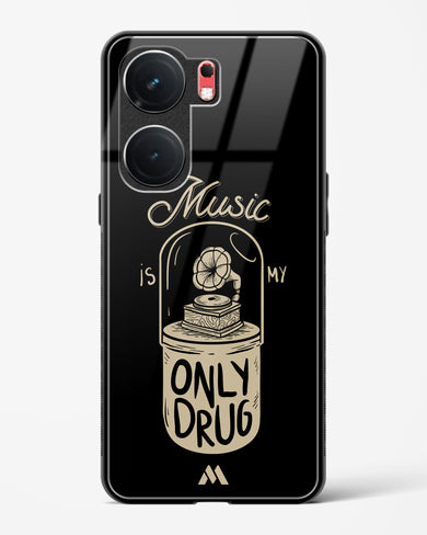 Music the Only Drug Glass Case Phone Cover (Vivo)