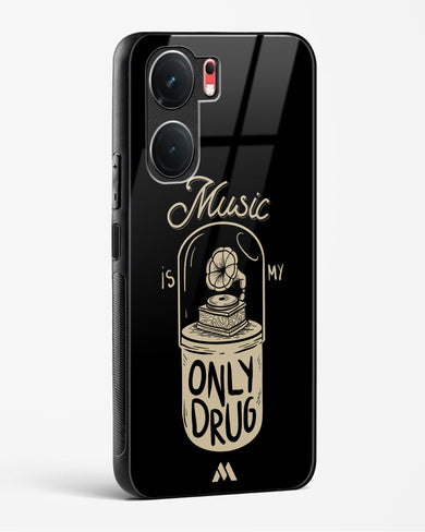 Music the Only Drug Glass Case Phone Cover (Vivo)