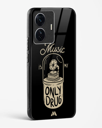 Music the Only Drug Glass Case Phone Cover (Vivo)