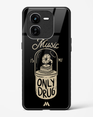 Music the Only Drug Glass Case Phone Cover (Vivo)