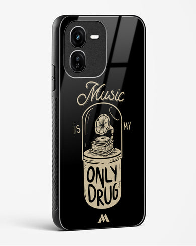 Music the Only Drug Glass Case Phone Cover (Vivo)