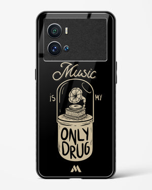 Music the Only Drug Glass Case Phone Cover-(Vivo)