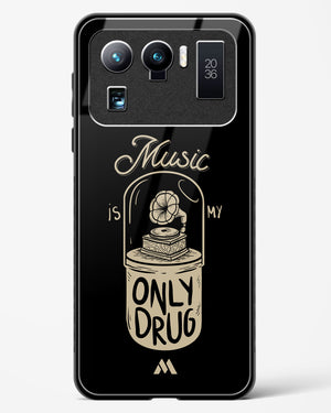 Music the Only Drug Glass Case Phone Cover-(Xiaomi)