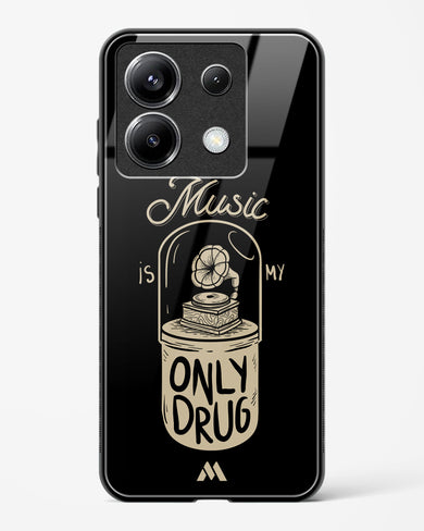 Music the Only Drug Glass Case Phone Cover-(Xiaomi)