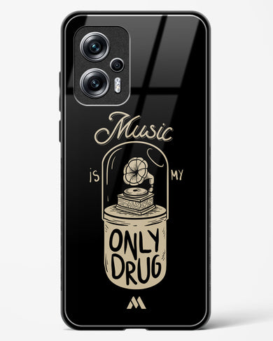 Music the Only Drug Glass Case Phone Cover-(Xiaomi)