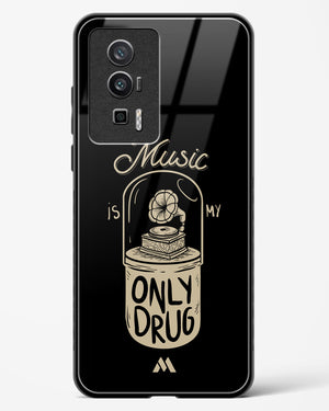 Music the Only Drug Glass Case Phone Cover-(Xiaomi)