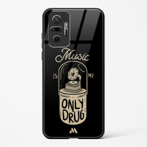 Music the Only Drug Glass Case Phone Cover-(Xiaomi)