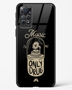 Music the Only Drug Glass Case Phone Cover-(Xiaomi)