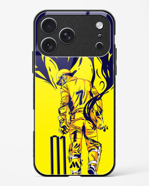 MS Dhoni Greatest Finisher Glass Case Phone Cover (Apple)